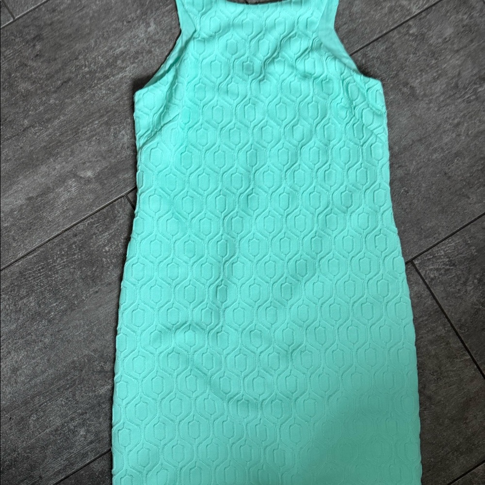 Lilly pultzer short aqua short dress
